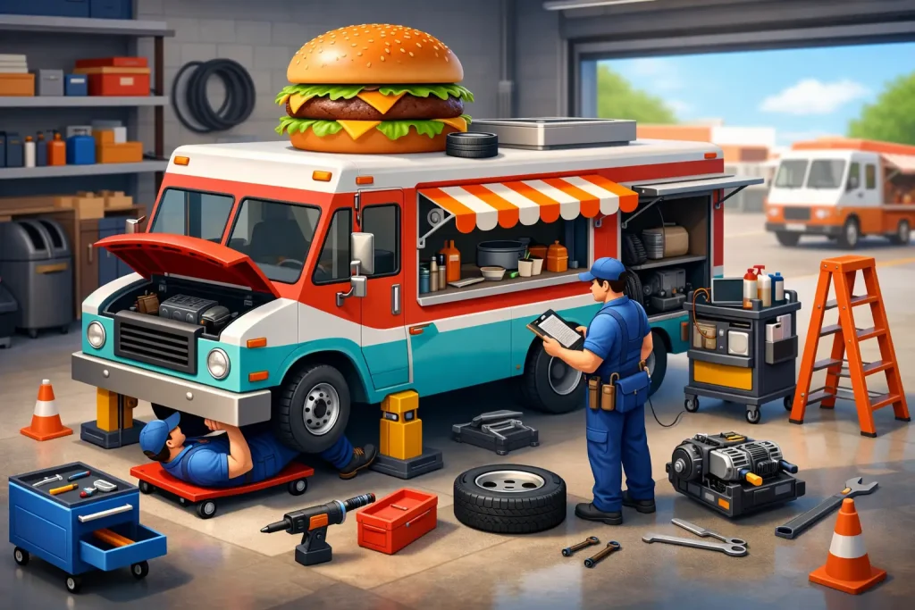 Food Truck Repair Service That Keeps You Open