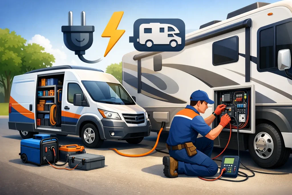 RV Electrical Troubleshooting Service That Shows Up