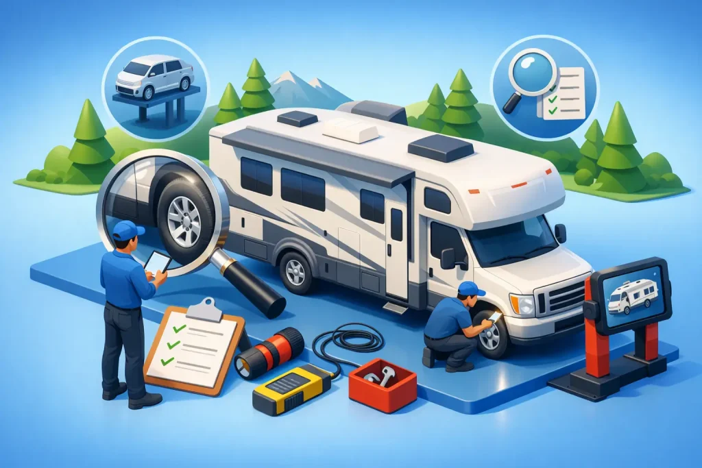 RV Pre Purchase Inspection Before You Buy