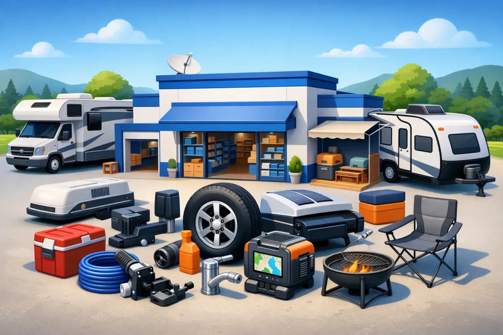 What a Dependable RV Parts Store Should Offer