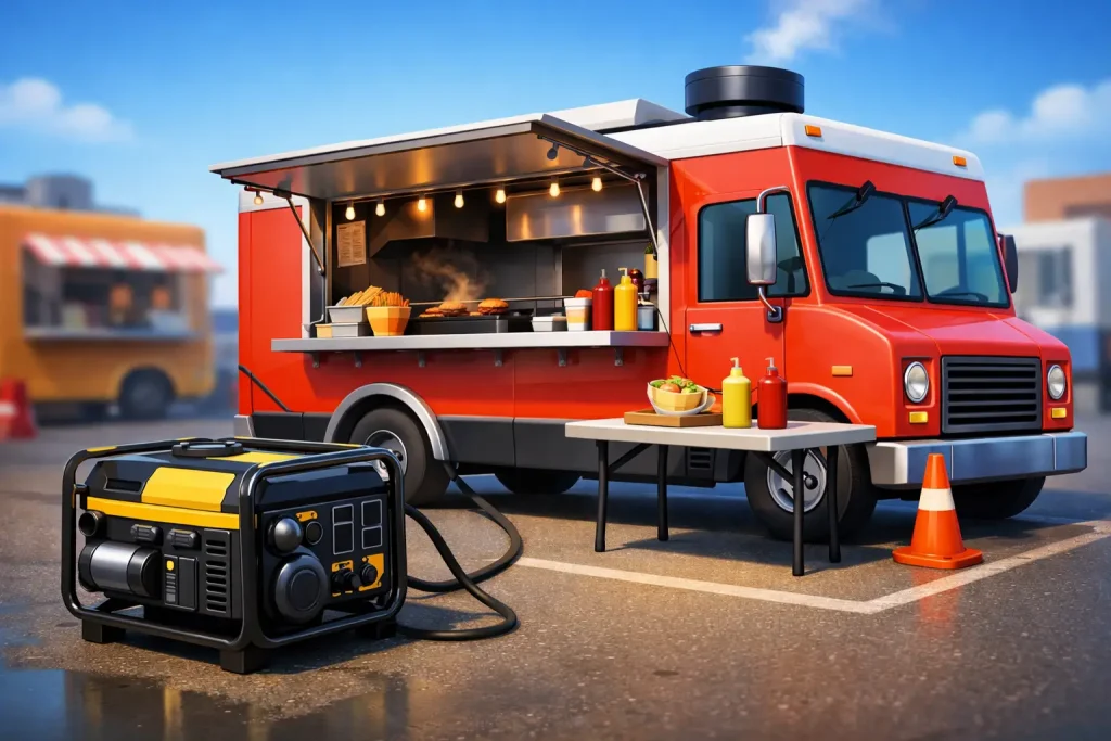 Best Food Truck Generators for Busy Service Days