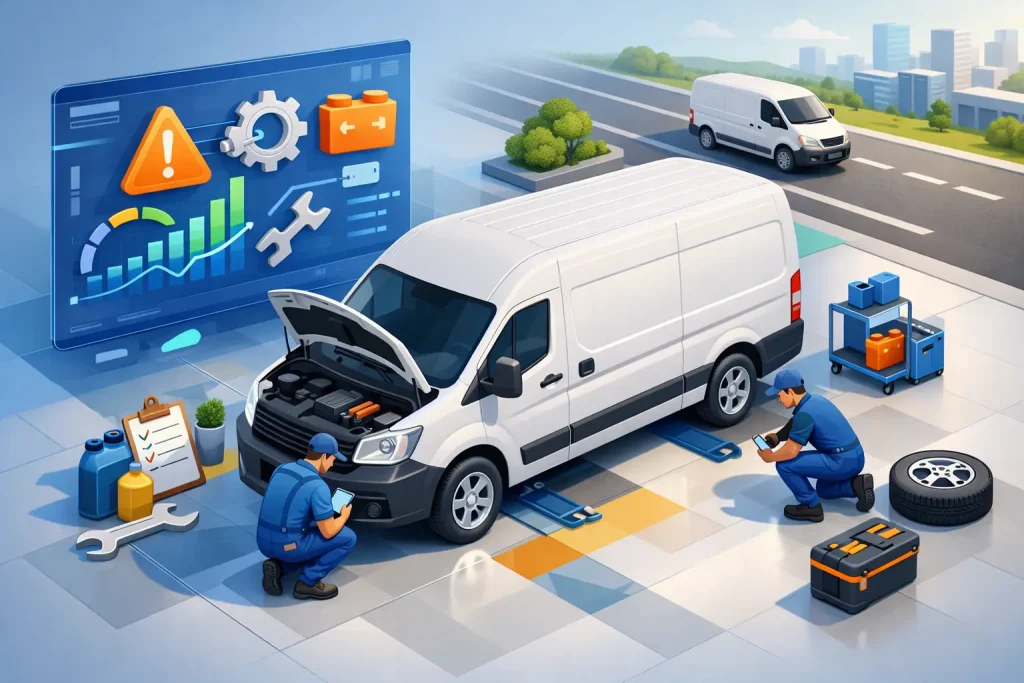 Commercial Van Uptime Starts Before a Breakdown