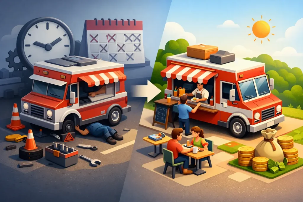 Food Truck Downtime Case Study: Fast Return