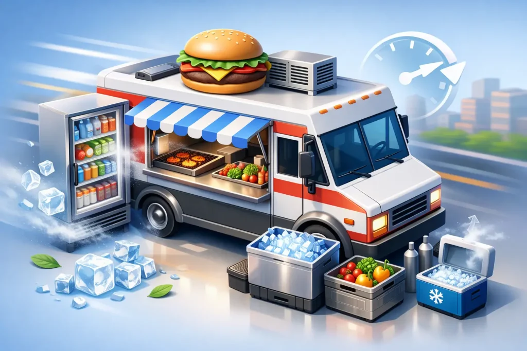 Food Truck Refrigeration That Keeps Service Moving