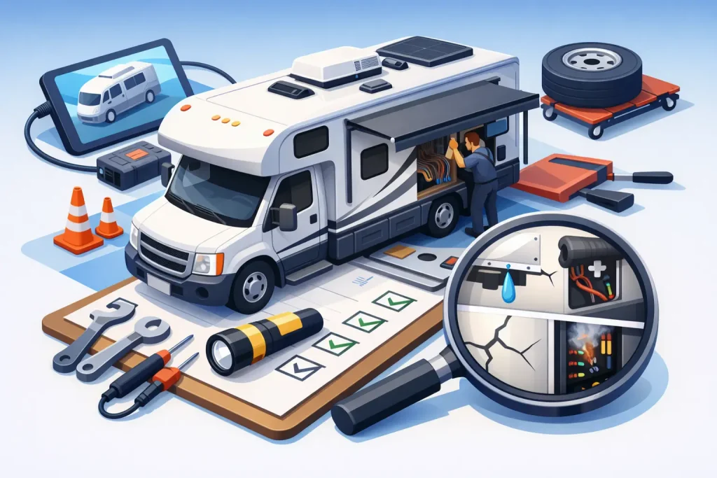 RV PDI Inspection Examples That Catch Costly Issues