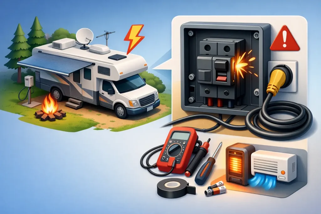 Why Do RV Breakers Trip? Causes and Safe Fixes