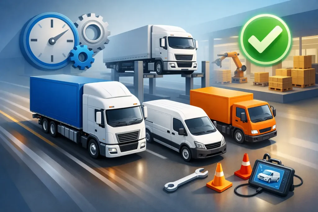 Commercial Vehicles Need Uptime, Not Delays
