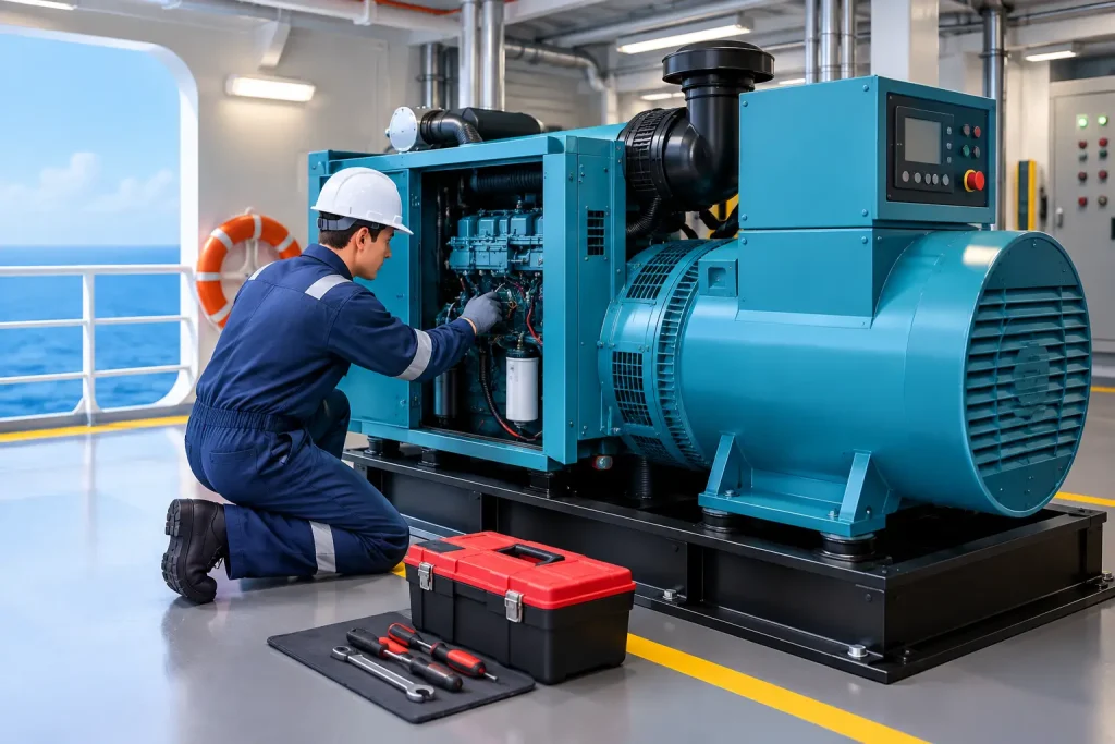 How to Maintain Onboard Generators Reliably