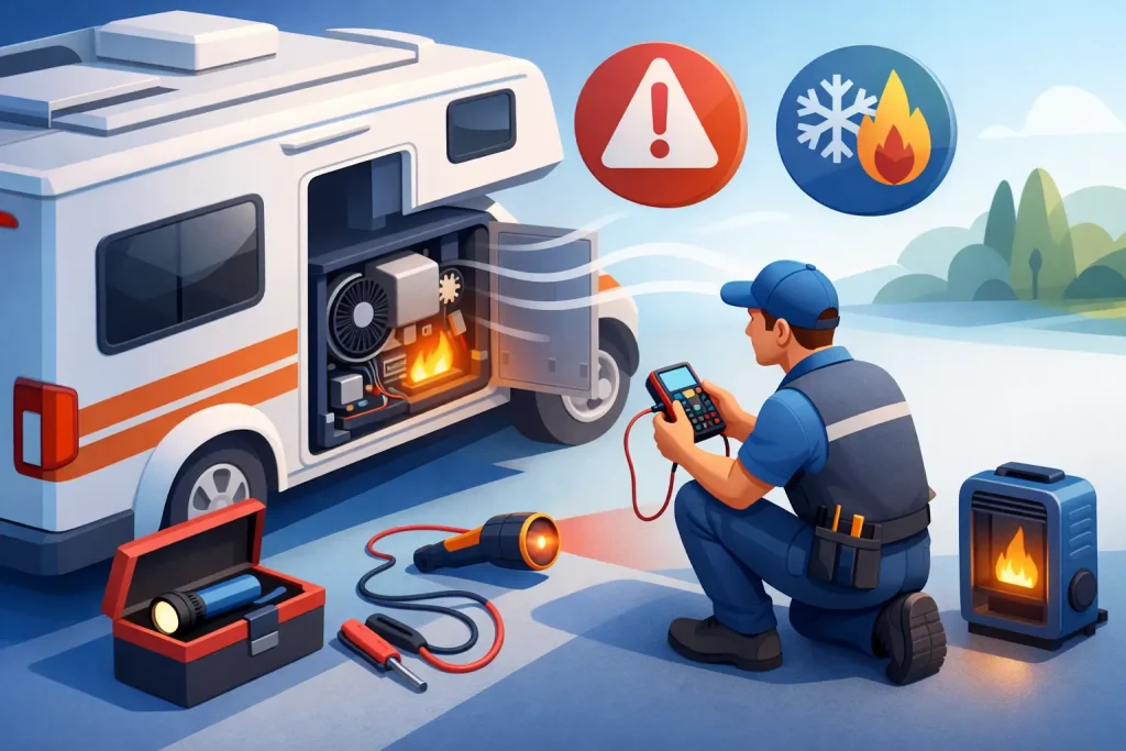 How to Troubleshoot RV Furnace Problems Fast
