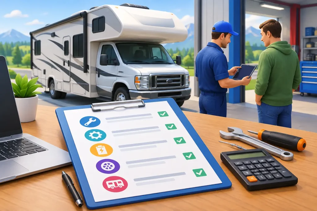 What Fair RV Repair Estimates Should Include