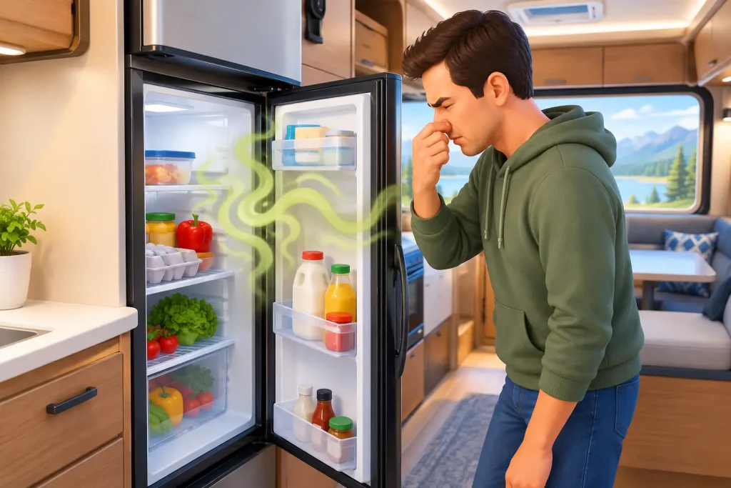 Why RV Refrigerator Smells and What to Do