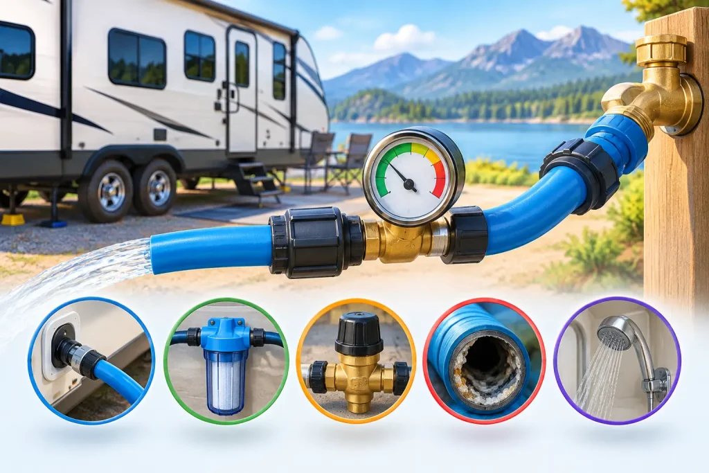 Why RV Water Pressure Drops and What to Check
