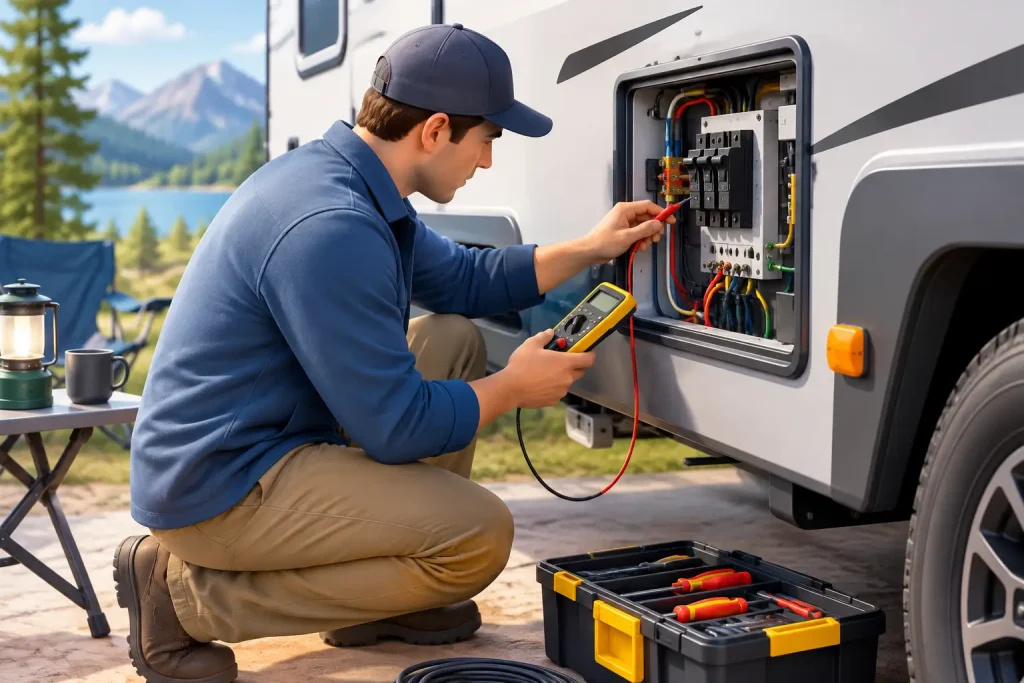 How to Diagnose RV Electrical Faults Safely