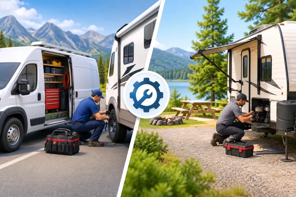 Mobile Service Versus Campground Repair Explained