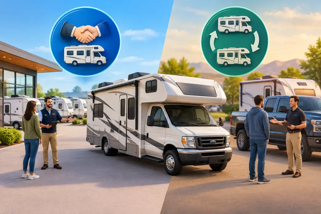 RV Consignment Versus Trade In: Which Pays?
