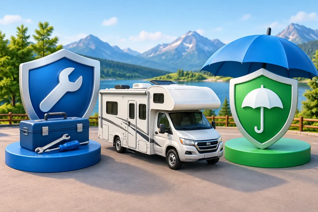 RV Warranty Versus Insurance: What Pays?